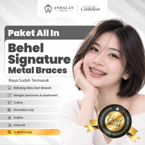 Paket All In - Behel Signature Metal Braces