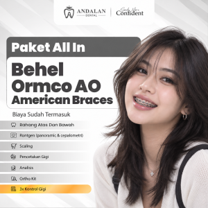 Paket All In - Behel Ormco AO American Braces